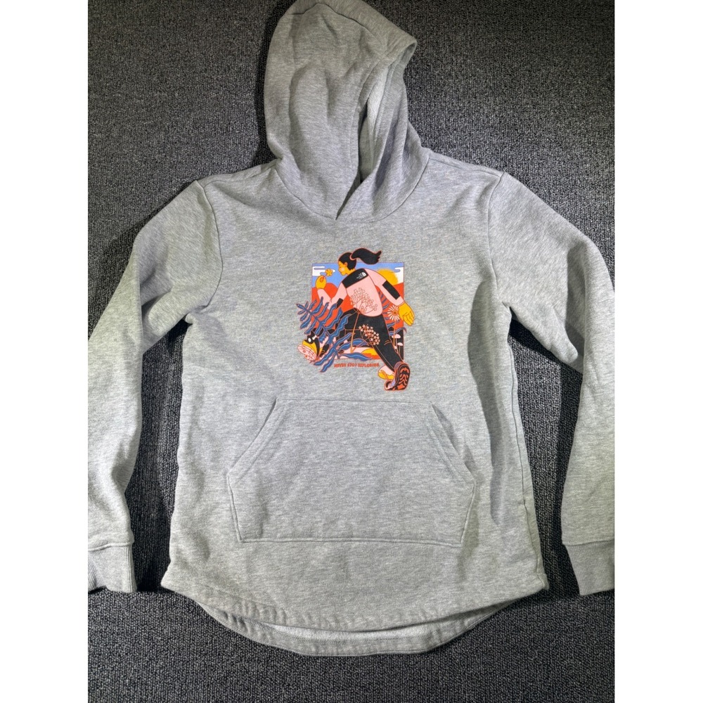 North Face Girls' Camp Fleece Pullover Hoodie Size L‎ 14/16